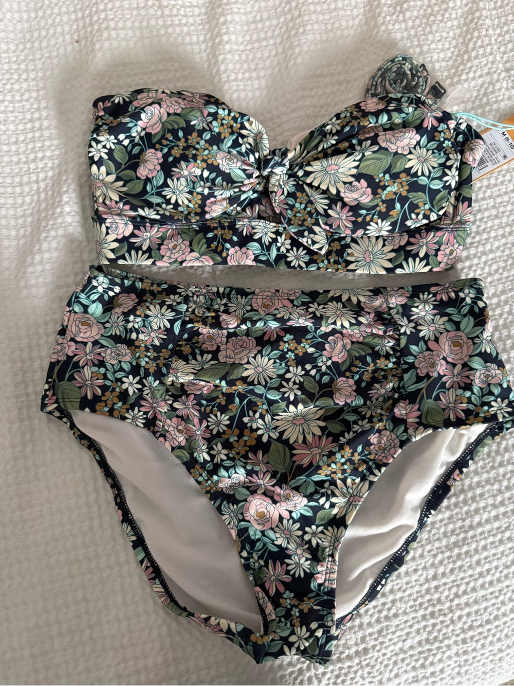 Kona Sol Floral Print Bikini Set - Picture 8 of 9
